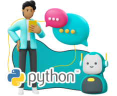 Умный чат-бот на Python - Школа программирования для детей, компьютерные курсы для школьников, начинающих и подростков - KIBERone г. Южнопортовый
