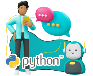 Умный чат-бот на Python - Школа программирования для детей, компьютерные курсы для школьников, начинающих и подростков - KIBERone г. Южнопортовый
